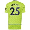 Camiseta de fútbol Manchester United Sancho 25 Tercera Equipación 2022-23 - Hombre